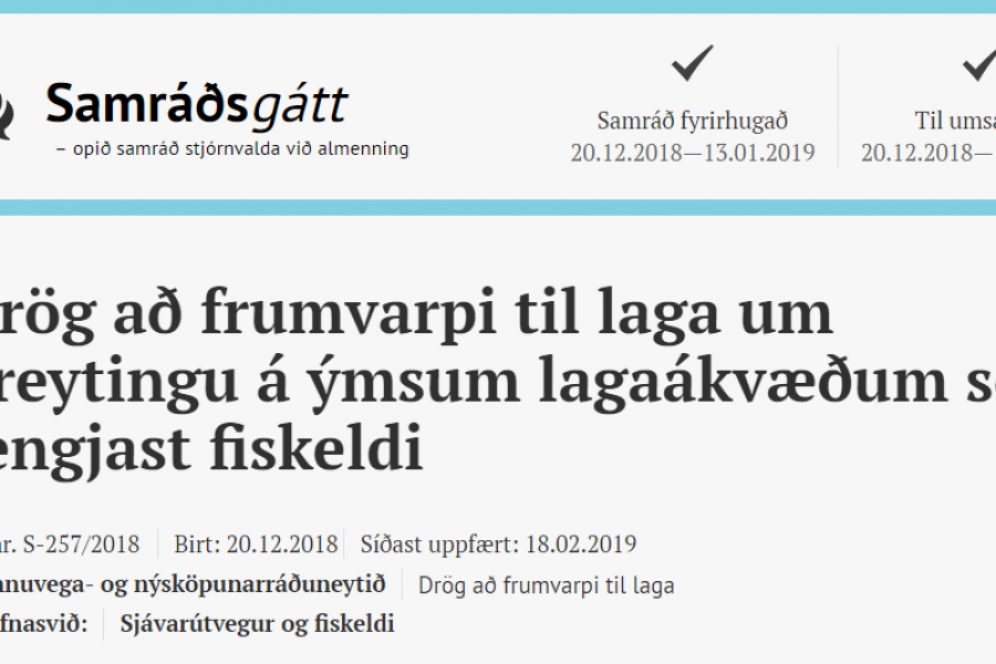 Nýtt hljóð komið í strokkinn hjá talsmönnum norskra sjókvíeldisfyrirtækja